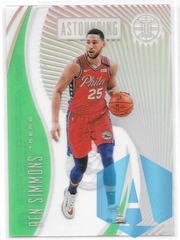 Ben Simmons 2019-20 Illusions Astounding Emerald Green Acetate #8
